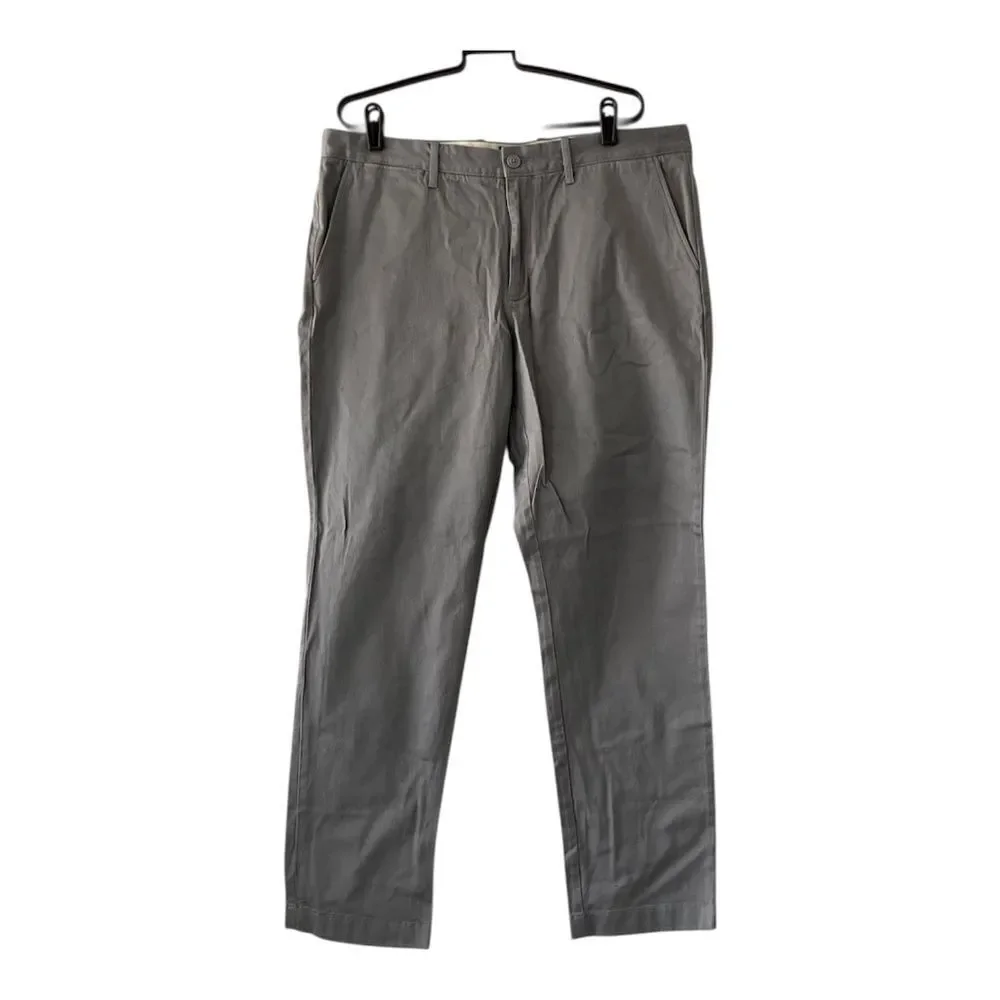J. Crew Men's 770 Straight Stretch Chinos 36 X 32